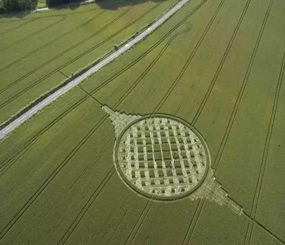 We know who it is behind it all. These lines wrap around the globe and fall dead center on the Vatican.